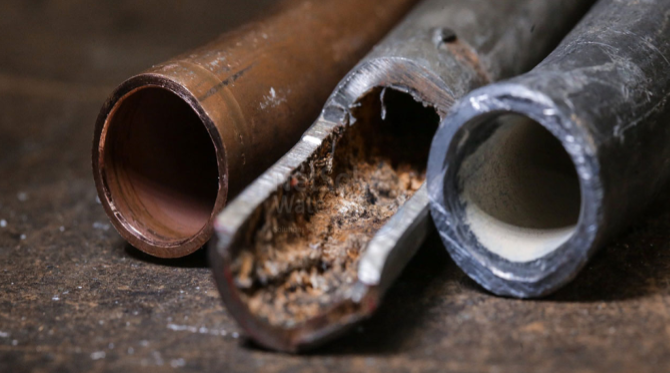 Three pipes
